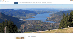 Desktop Screenshot of bayregio-tegernsee.de